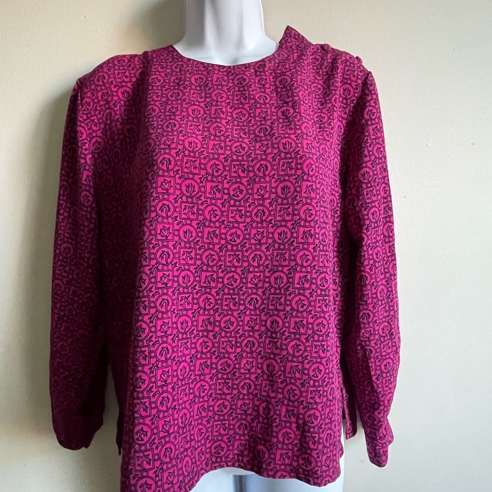 80s Business Lady Blouse